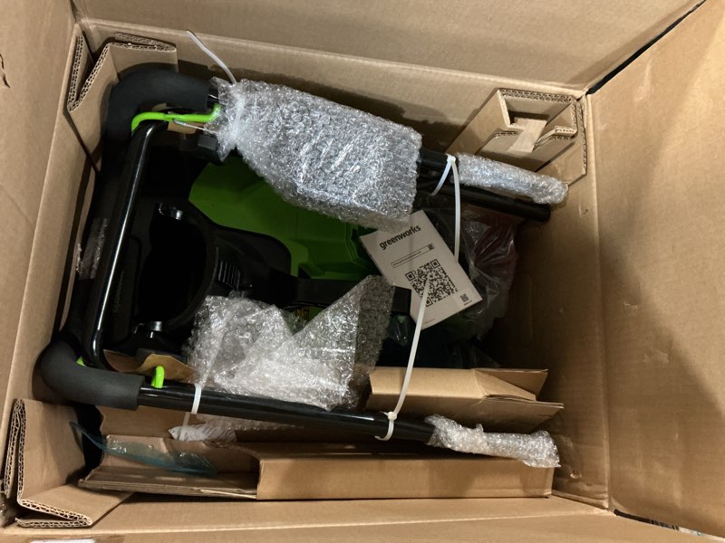 Condition photo showing Good Condition for Greenworks 40V 16  Cordless Snow Thrower + (1) 5Ah USB Battery & Charger