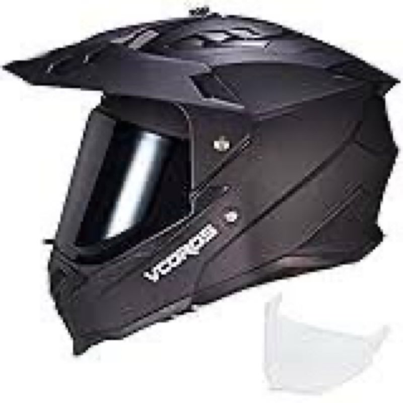 vcoros adventure motorcycle helmet vs-908 atv dirt bike off road motocross full face helmet for adul