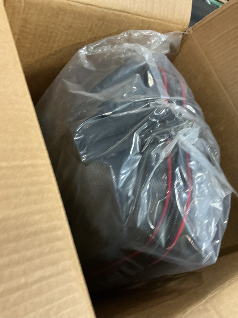 Condition photo showing New/Like New for Golf Travel Bags for Airlines with Wheels, Hard Case Top and 1680D Heavy Duty Oxford Protect Golf Clubs, Lightweight and Easy to Maneuver Ravenfire