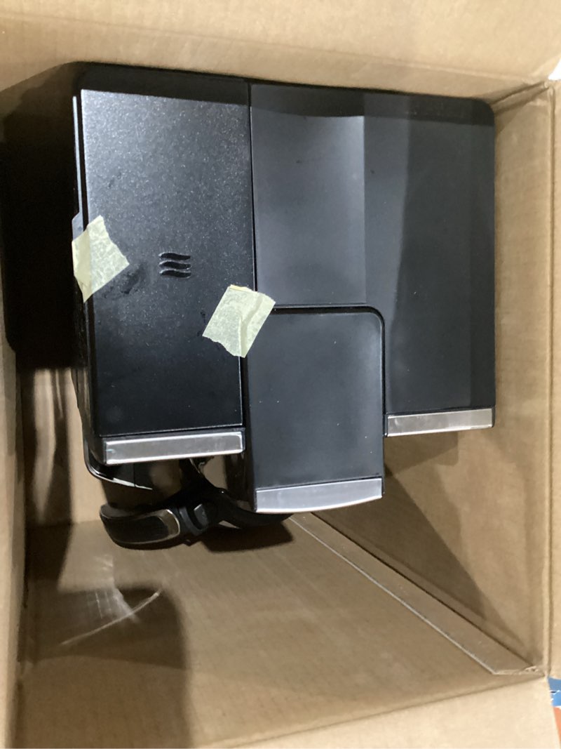 Condition photo showing As Is for Mr. Coffee 10-Cup Programmable Coffee Maker, Insulated Thermal Carafe, Brew Strength Selection, Brew Now or Later, Stainless Steel