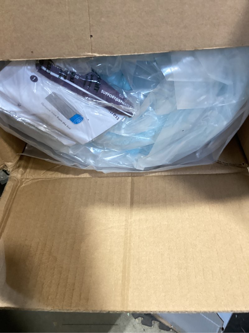 Condition photo showing Good Condition for best price mattress 4 inch ventilated memory foam mattress topper, cooling gel infusion, certipur-us certified, dorm essentials, short queen short queen 4 inch