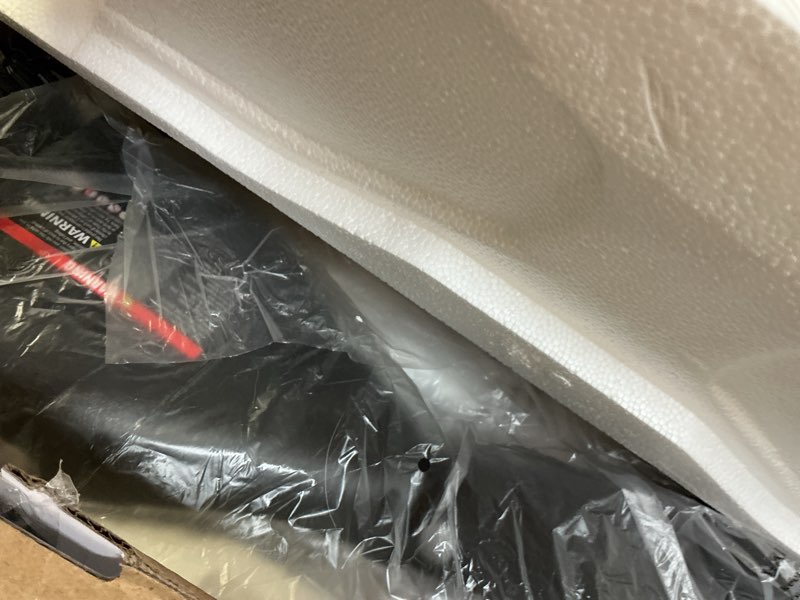 Condition photo showing As Is for Jetson All Terrain Hoverboard with LED Lights, LED Light-up Wheels, Self-Balancing Hoverboard with Active Balance Technology, Ages 12+ Spin Onyx