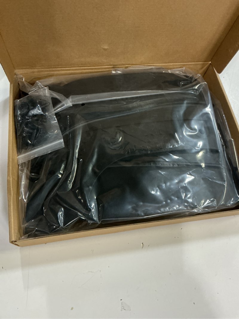 Condition photo showing New/Like New for frani upgraded integrated mud flaps designed for tesla model y juniper 2025-2026,all weather guards, no drilling/tape required(set of 4)