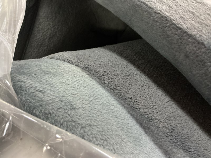 Condition photo showing Good Condition for Hakuna Matte CloudSoft Baby Play Mat for Floor 60" x 80" Dark Gray – Coral Velvet Memory Foam Rug for Crawling & Cozy Play – Non-Slip, Water-Resistant, Easy-Care Tummy Time Mat, Playmat for Playpen Dark Gray 60" x 80"