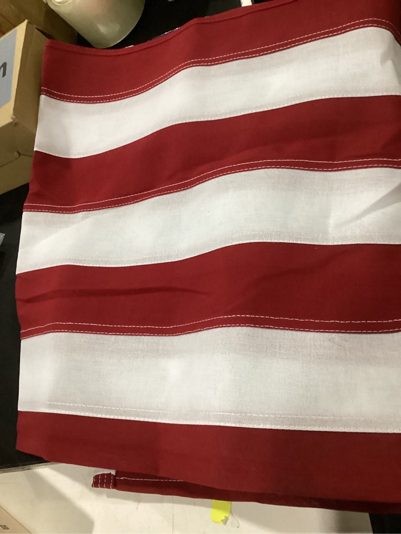 Condition photo showing Good Condition for american flags for outside 3x5, heavyduty spun polyester american flag for high wind outdoor, uv protected/sewn stripes/embroidered stars/brass grommets, us flag built for the toughest conditions (3x5 foot)