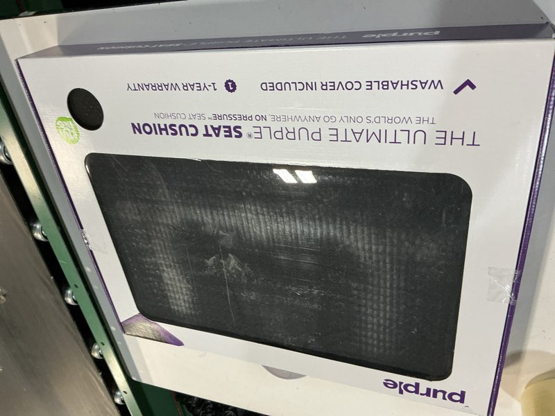 Condition photo showing New/Like New for Purple Ultimate Seat Cushion | Pressure Reducing Grid Designed for Ultimate Comfort | Designed for Gaming | Made in The USA