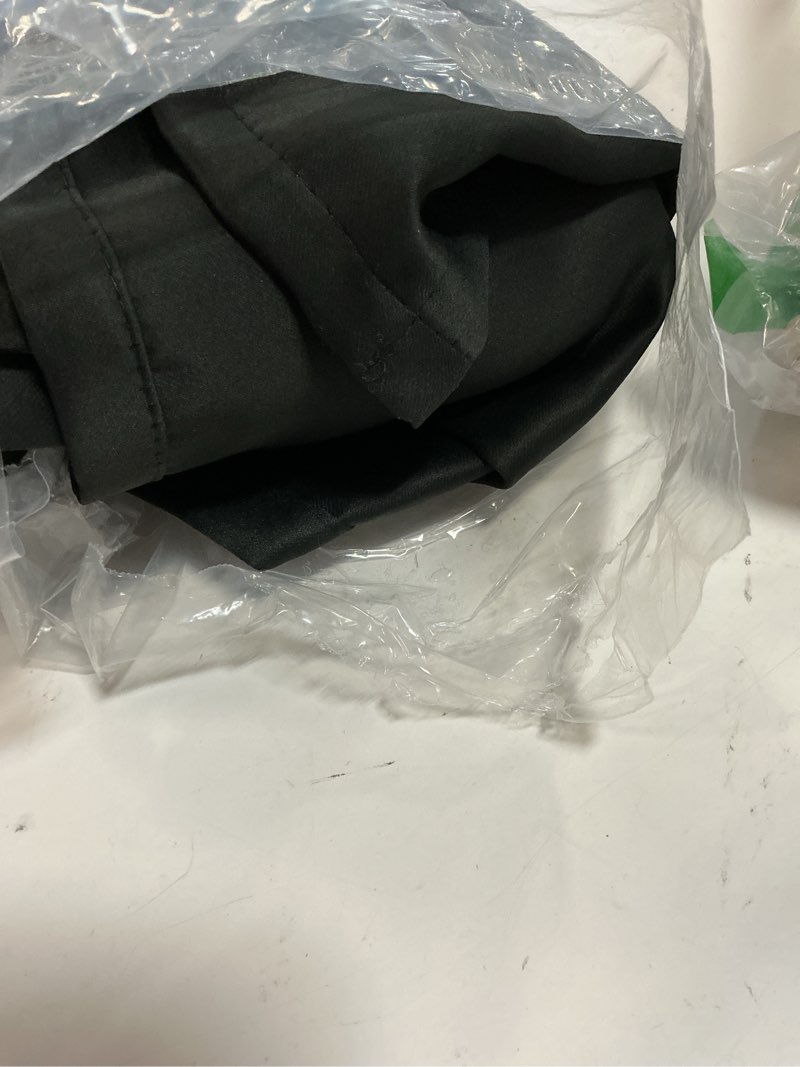 Condition photo showing Good Condition for youngstex black blackout curtains 54 inch long - short thermal insulated drapes with grommet room darkening for basement bedroom bathroom window, 2 panels, 52 x 54 inch 52"w x 54"l (pack of 2) black