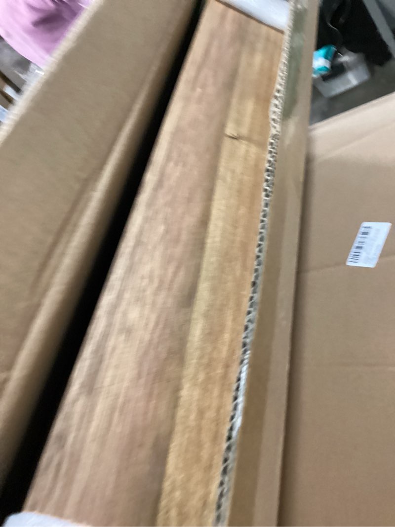 Condition photo showing New/Like New for Holana 9" Acacia Wood One Step Stool for Adults - 300 Lbs Wooden Step Stools Heavy Duty for High Bed Riser, Bathroom, Bedroom - Small Stepping Stool for Elderly, Seniors, Kids, Handicap Use Indoor