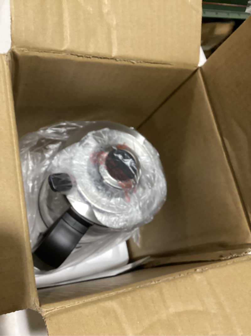 Condition photo showing New/Like New for oudim drip electric coffee maker and electric kettle, 600 watts, 1.2l, bpa-free, glass and stainless steel, tea kettle