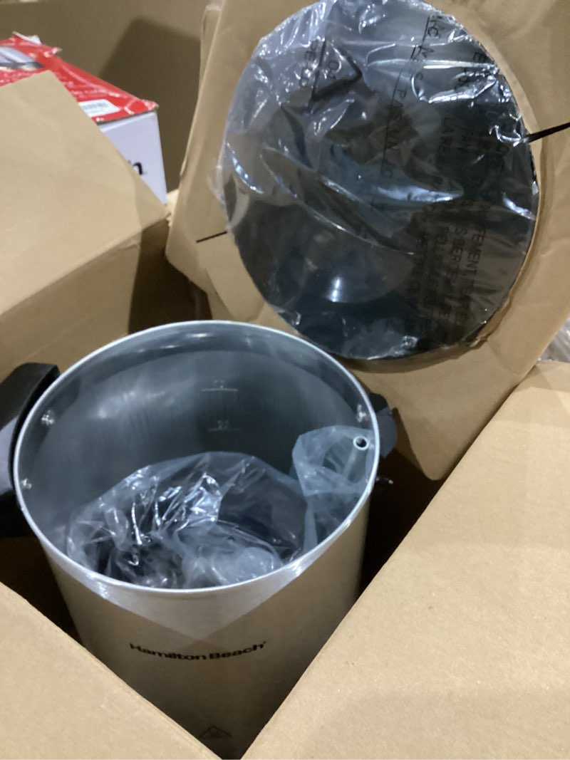 Condition photo showing Good Condition for Hamilton Beach - Coffee Urn - Silver