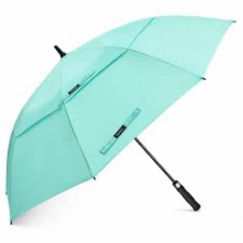 g4free 47/54/62/68 inch automatic open golf umbrella oversize extra large double canopy vented windproof waterproof stick umbrellas black 47 inch