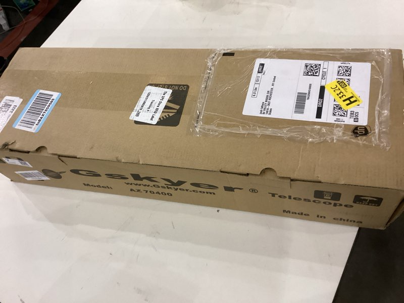 Condition photo showing As Is for Gskyer Telescope, 70mm Aperture 400mm AZ Mount Astronomical Refracting Telescope for Kids Beginners 