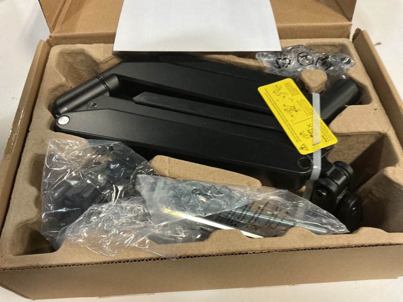 Condition photo showing Good Condition for MOUNTUP Single Monitor Mount fits 17''-43'' Ultrawide Screen, Holds 6.6-33lbs, Computer Monitor Arm Desk Mount, Heavy Duty Gas Spring Monitor Stand for Flat/Curved Screen, with C-clamp/Grommet Base