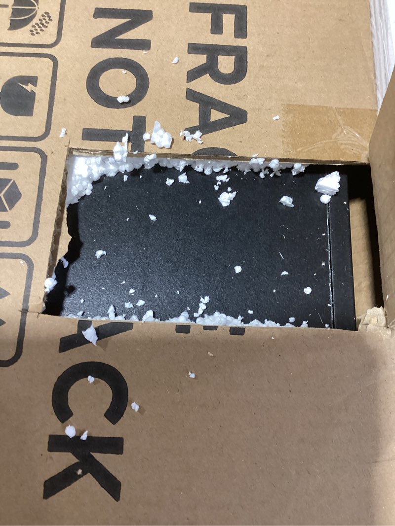 Condition photo showing New/Like New for Baseball Card Display Case 24 Graded Sport Card Display Case Wall Mount with Clear View and UV Protection Acrylic Door for Baseball Football Basketball Hockey Trading Card Collection, Black 24-Horizontal-Black-1Pack