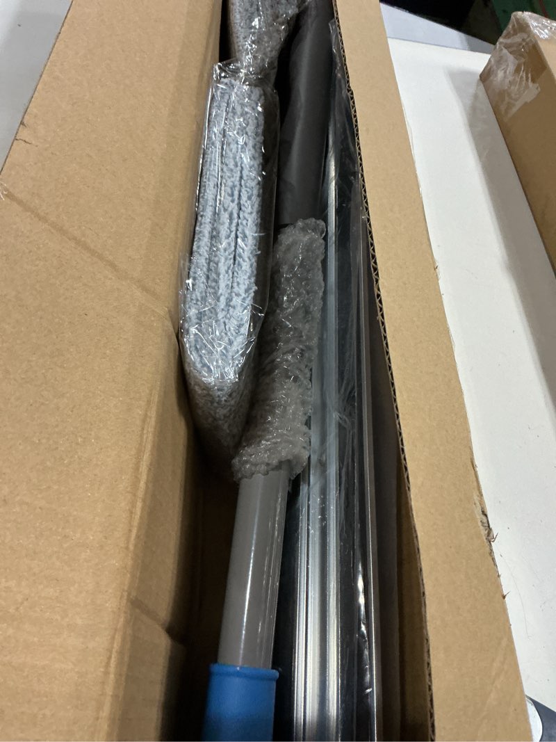 Condition photo showing Good Condition for microfiber wet mops 24 in heavy duty flat floor mop adjustable handle with 4 washable mop clothes 24 in mop