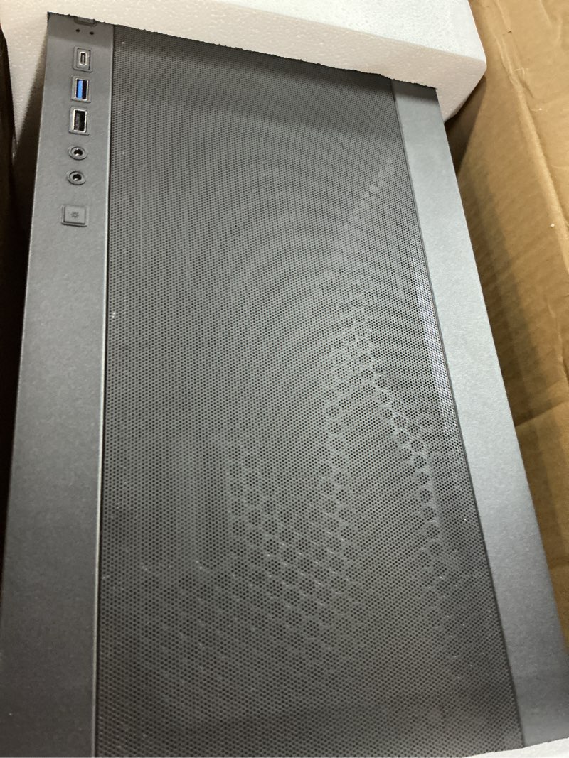 Condition photo showing Good Condition for pc case 6 pwm argb fans pre-installed, mid-tower gaming pc case, panoramic tempered glass computer case with type-c,360mm radiator support,black,g8 black+6 pwm argb fans-g8