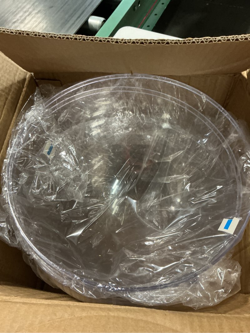 Condition photo showing Good Condition for acrylic hollow ball, clear plastic fillable ornaments ball, diy clear plastic balls for new years present,xmas tree,home decoration,wedding,party (25cm/9.84inch,2pcs)