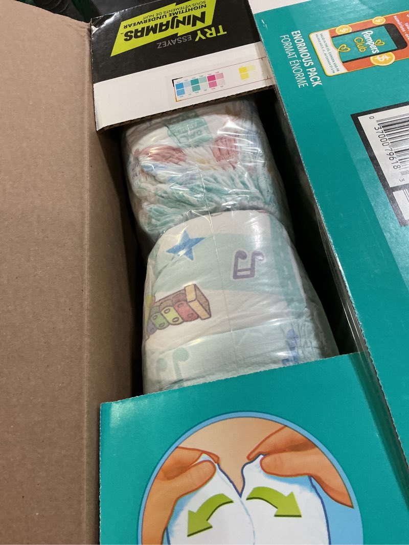 Condition photo showing New/Like New for pampers easy ups bluey training underwear - size 4t-5t - 100ct