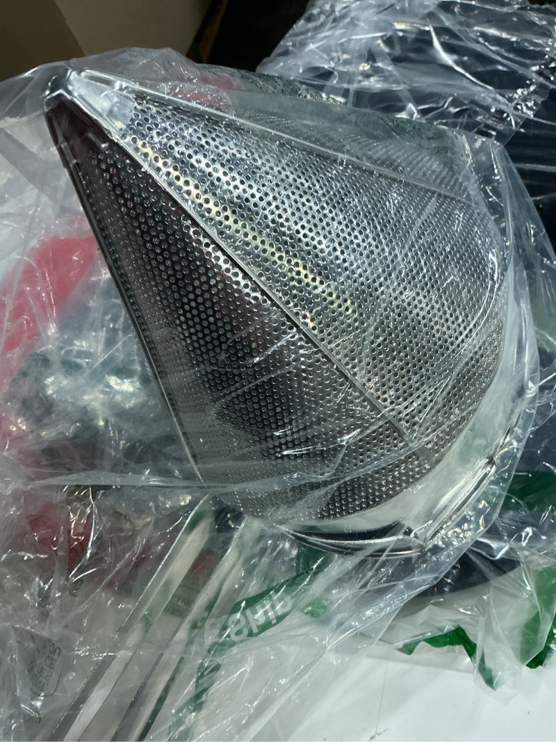 Condition photo showing Good Condition for kratos stainless steel strainer - 12"dia