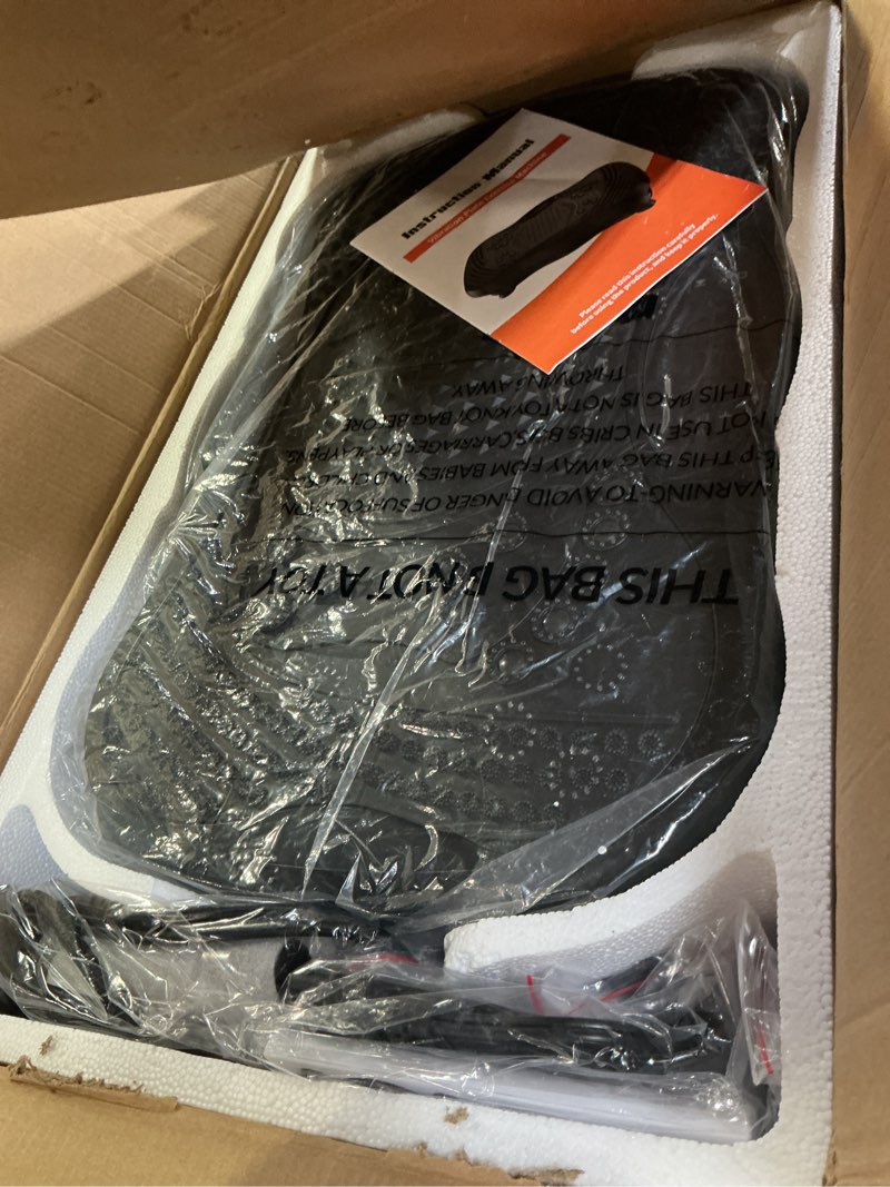 Condition photo showing Good Condition for Vibration Plate Exercise Machine, 130 Levels Full Body Workout Vibrating Plate for Lymphatic Drainage Weight Loss, 450 Lbs Capacity Shake Fitness Platform with Resistance Bands Bluetooth for Women Men