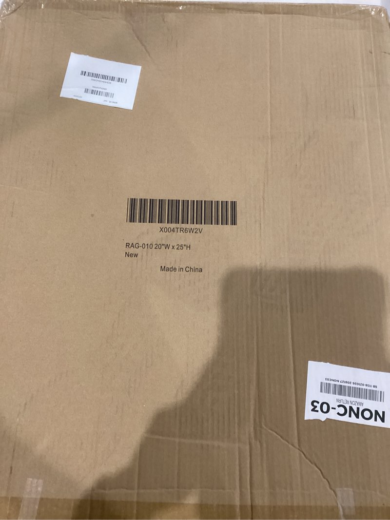 Condition photo showing As Is for Return Air Grille Vent Cover Grill for Wall and Ceiling,Air Return Vent Cover Fits Duct Opening 20"W x 25"H, HVAC A/C Cold Air Intake Grille 20''W×25''H