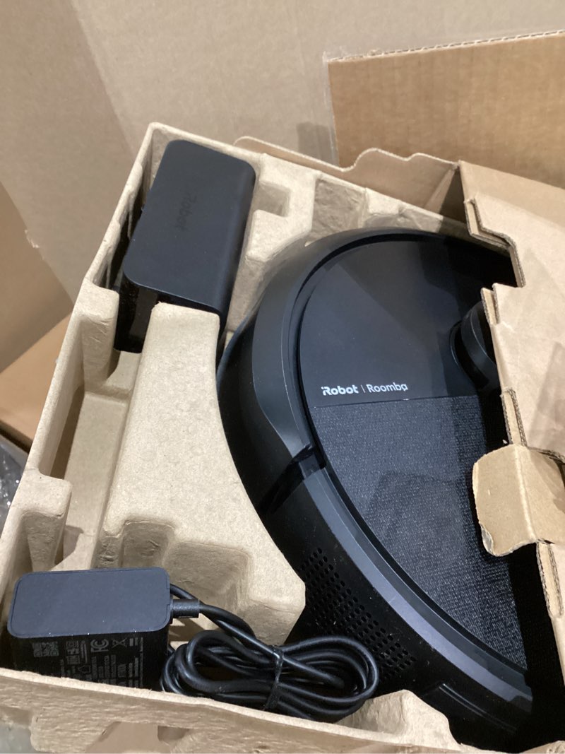 Condition photo showing As Is for iRobot Roomba 105 Vac Robot Vacuum - Easy to use, Intense Power-Lifting Suction, LiDAR Navigation, Multi-Surface Cleaning, Cleans in Neat Rows, Self-Charging