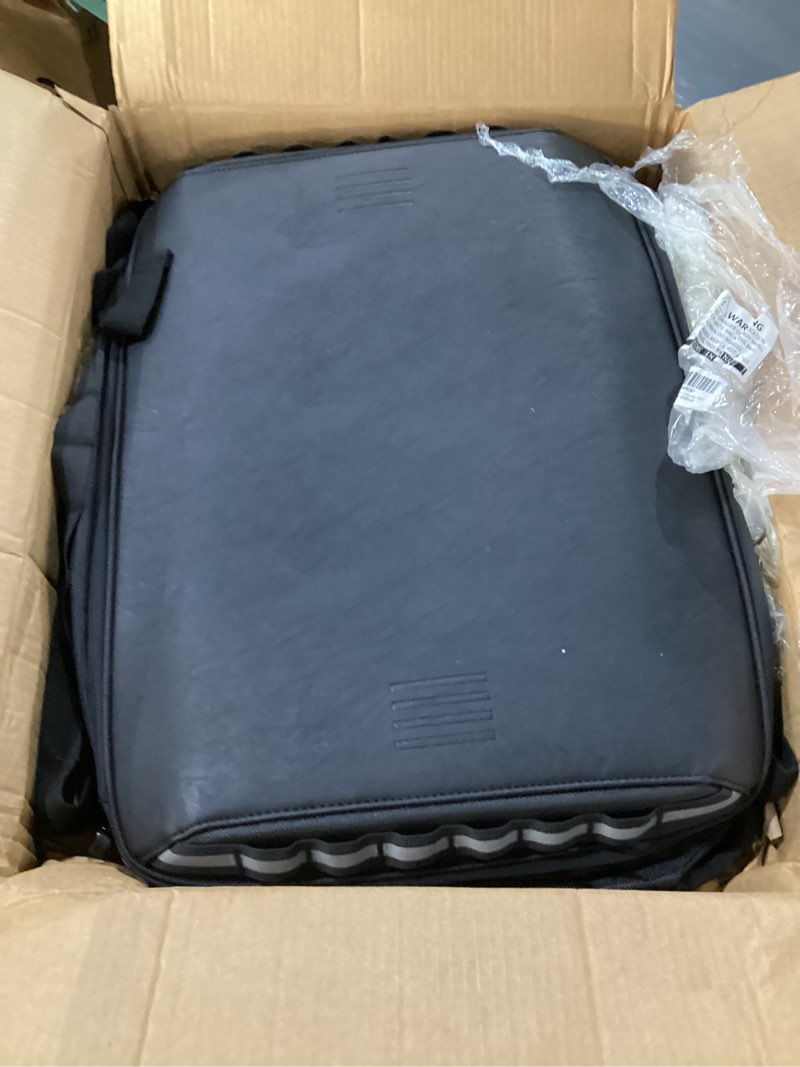 Condition photo showing As Is for kemimoto universal atv motorcycle cooler bag 53l luggage rack cargo bag | large capacity camping travel luggage bag compatible with sportsman 570 / xp 1000 touring road king street road glide trike with cooler bag