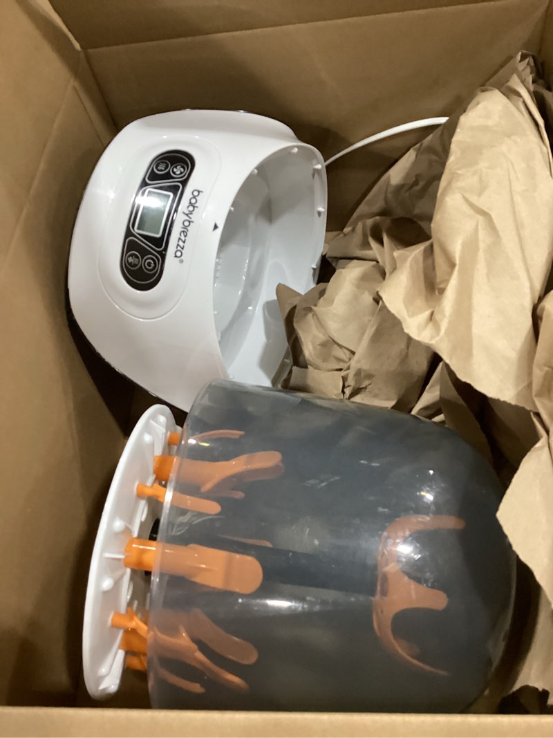 baby brezza one step baby bottle sterilizer and dryer