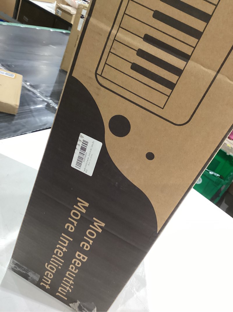 Condition photo showing Good Condition for Portable Piano Keyboard, Semi-Weighted Folding Digital Piano 88 Key, Full Size, Wood Grain, Electric Piano Keyboard w/MIDI Bluetooth, Suitable for Adult, Toddler. 88 Key White