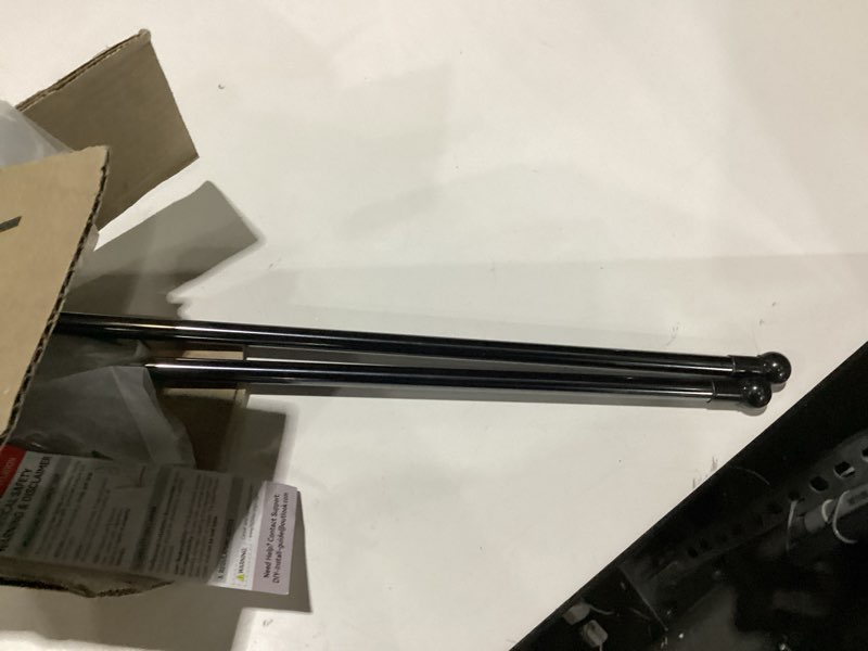Condition photo showing As Is for arana 44 inch 80lb gas struts spring shock with 13mm ball socket 44" extra long lift support for heavy duty lid trailer snowmobile trailer truck bed cover tonneau cover trap door(fit 64-88lb), 2pcs 44 inch/80lb
