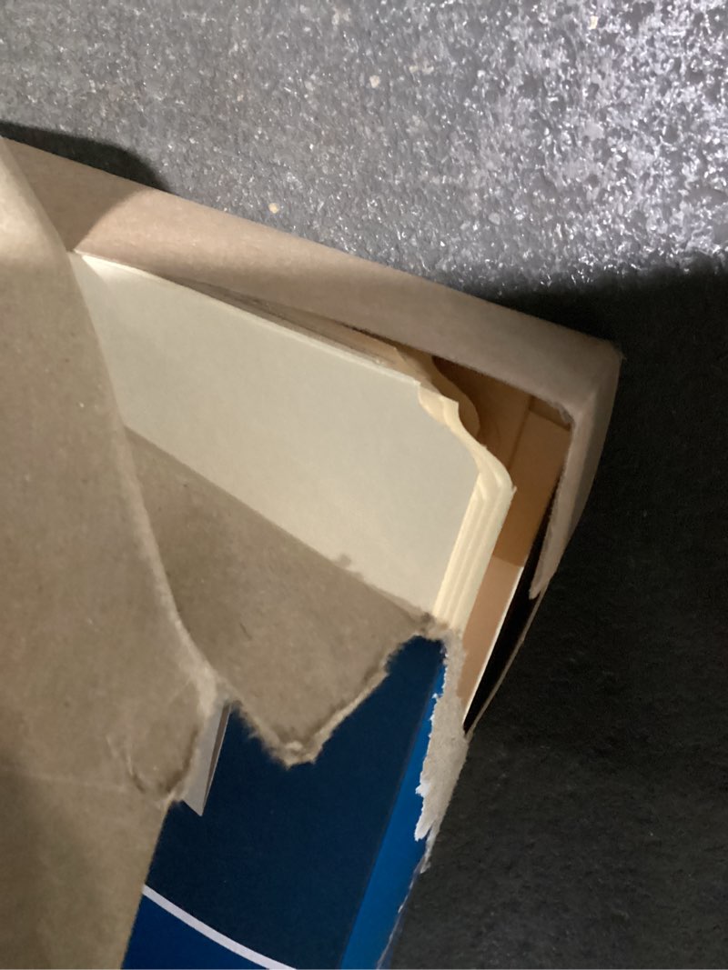 Condition photo showing Good Condition for color my varie office depot brand file folders, 1/3 cut, letter size, 30% recycled, manila, pack of 100 folders