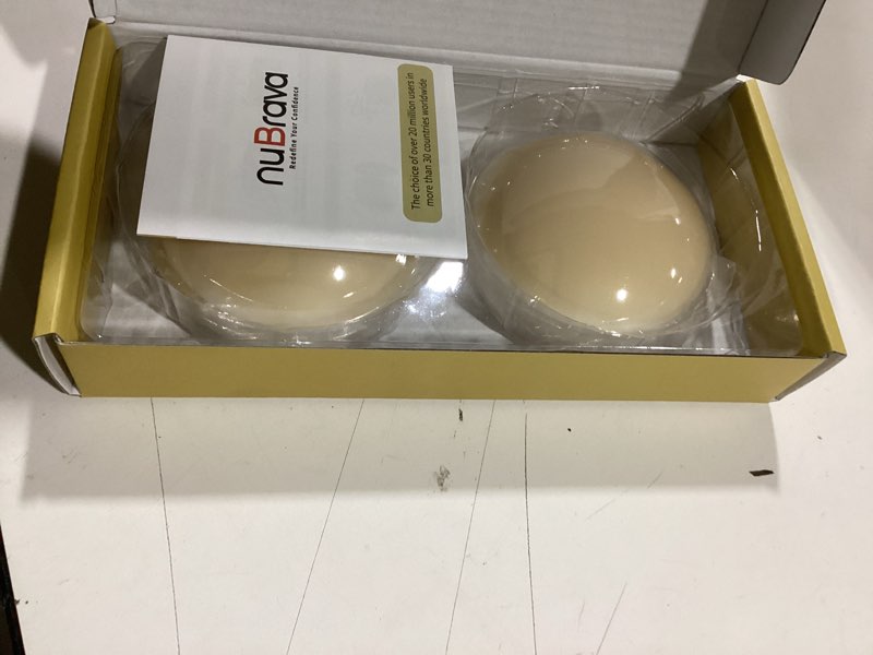 Condition photo showing As Is for Nipple Covers 4 Pair Seamless Adhesive Nipple Sillicone Nipple Pasties for Women Resuable Sticky Breast Petals Medium (Fits A-C Cups)