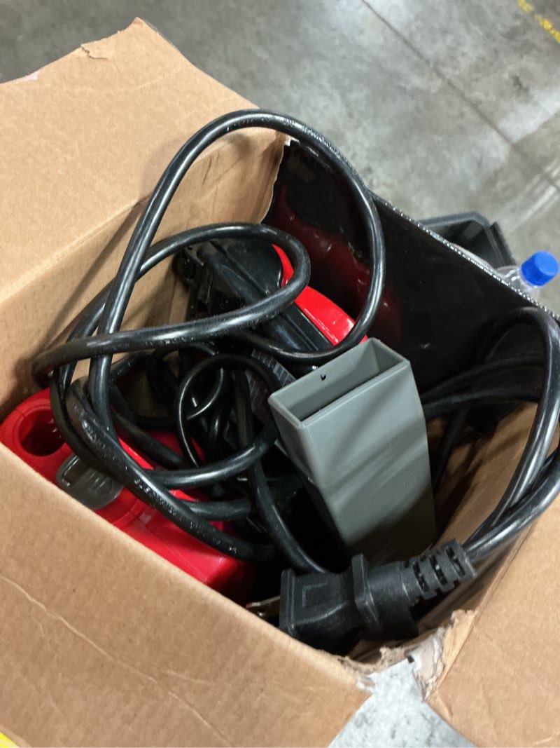 Condition photo showing As Is for vibe 3-in-1 bagless lightweight corded stick vacuum cleaner