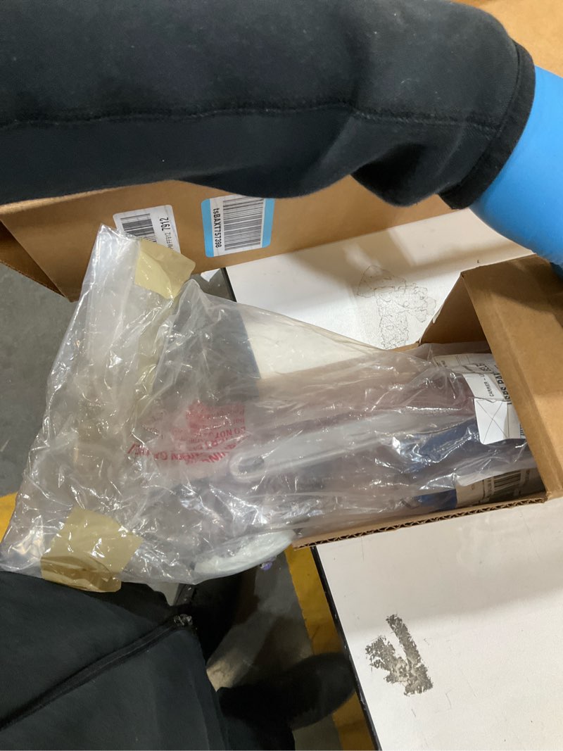 Condition photo showing As Is for Medline Economy Hip Kit, Mobility Aids Ideal for Hip Surgery Recovery, 4-Pieces, 26" Grabber Reacher, Shoehorn, Sock-Aid, and Contoured Bath Sponge