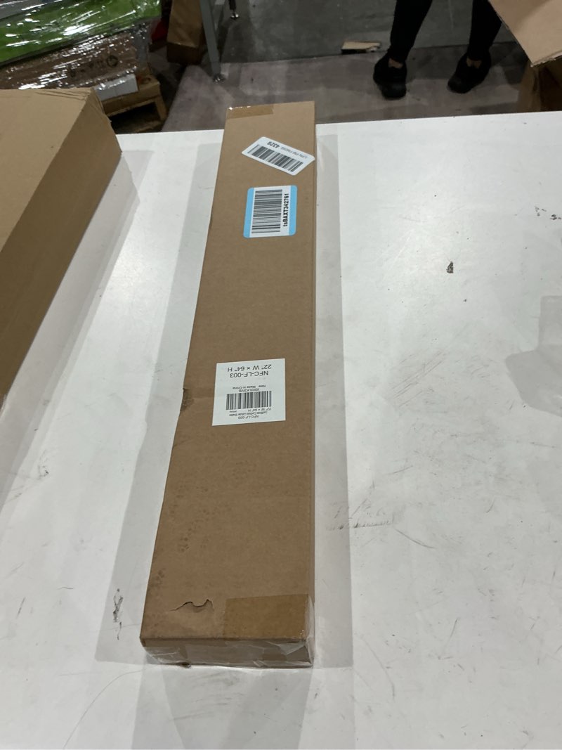 Condition photo showing New/Like New for lazblinds cordless cellular shades, no tools no drill light filtering honeycomb shades pleated blinds for windows, 22'' w x 64'' h, white light filtering-white 22'' w x 64'' h