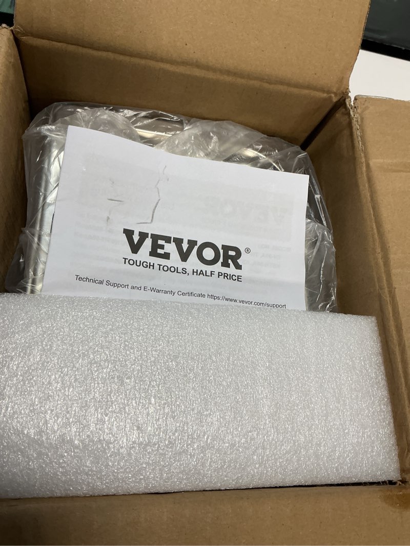 Condition photo showing Good Condition for vevor sonic cleaner with digital timer & heater, professional ultra sonic parts cleaner, stainless steel heated cleaning machine for glasses watch rings jewelry circuit board (2l)