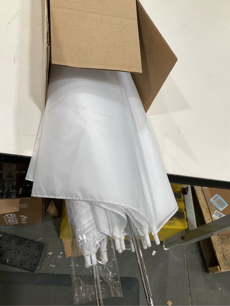 Condition photo showing As Is for [2 Pack] Photography Umbrella Diffuser Kit,43"/110cm White Translucent Soft Umbrella Diffuser for Studio/Outdoor Photo and Video Lighting Accessories (2 * 43" White)… 2* 43" White