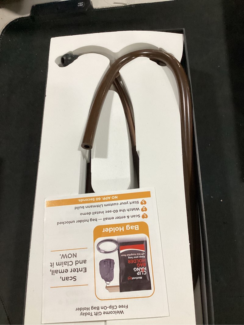 Condition photo showing Good Condition for stethoscope replacement tubing compatible with littman classic iii – durable, flexible stethoscope tube accessory to replace damaged tubing (chocolate)