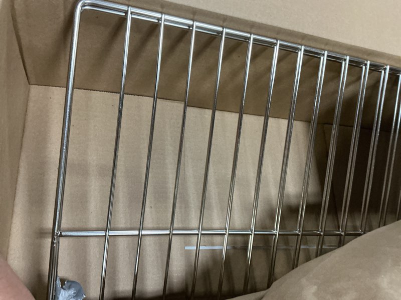 Condition photo showing Good Condition for wb48t10095 oven rack replacement for ge hotpoint stove oven parts 23.75" x 17.5" oven racks ge profile spectra xl44 gas range oven rack roster rack-flat convection oven wire rack oven shelf