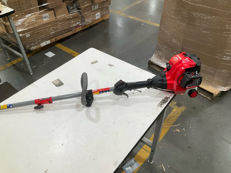 Condition photo showing As Is for craftsman ws2200 25-cc 2-cycle 17-in straight shaft attachment capable gas string trimmer