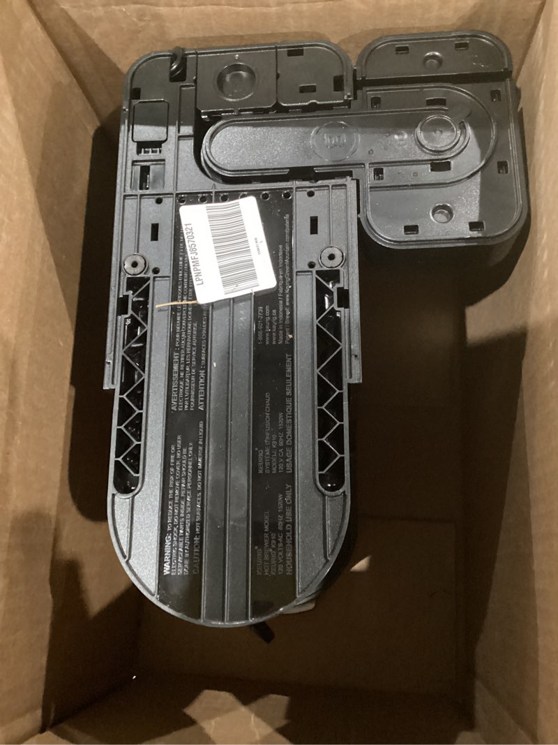 Condition photo showing As Is for Keurig K-Supreme Single Serve K-Cup Pod Coffee Maker, MultiStream Technology, 4 Brew Sizes, 66oz Dual-Position Removable Reservoir, Black Black Coffee Maker