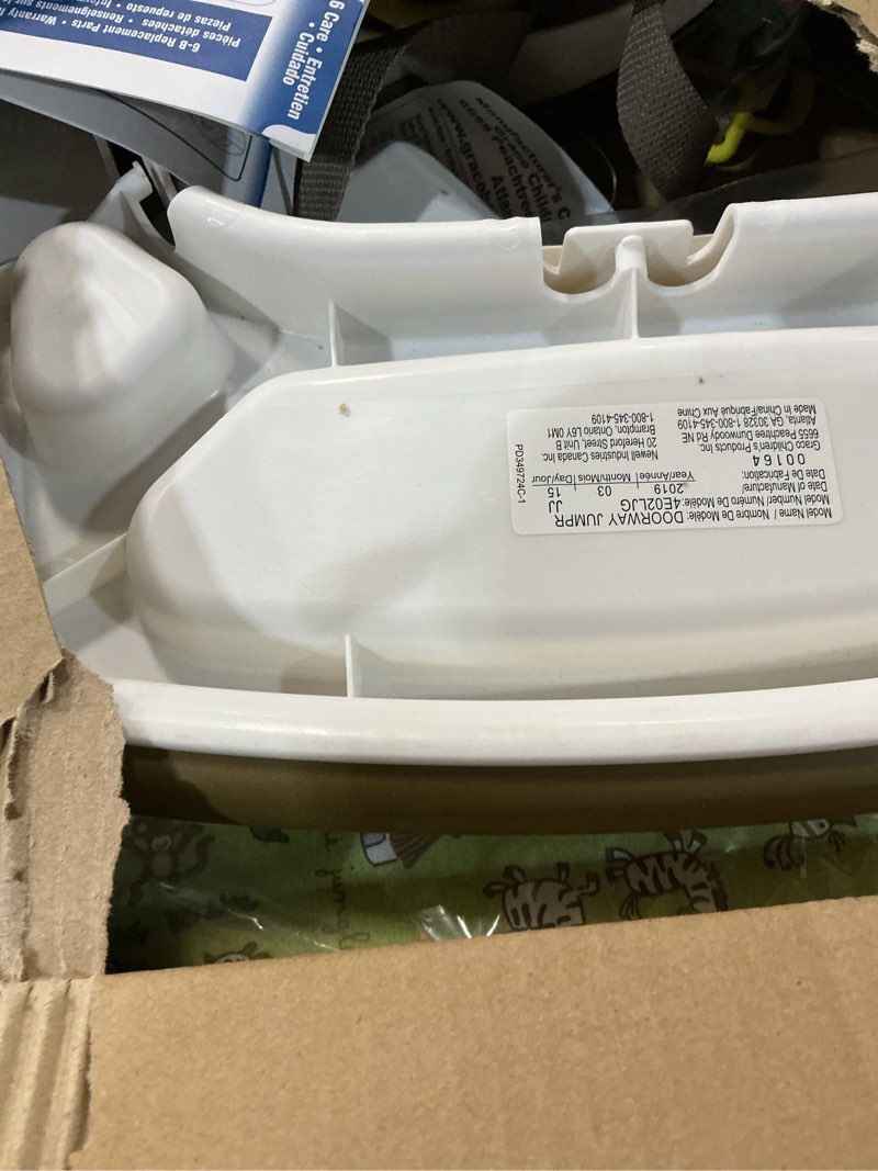 Condition photo showing Good Condition for baby walker, 5 in 1 baby walkers for boys girls 6-12 months, foldable walkers for babies with bouncer & feeding tray, music, adjustable heights, activity walker for infant b-black