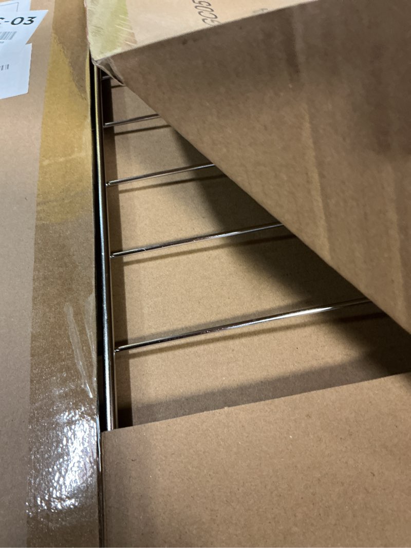 Condition photo showing New/Like New for Allstare W10550642 Oven Rack Replacement Parts for Whirlpool Stove Oven Rack Amana Range Parts 304 Stainless Steel Oven Rack WPW10550642 WFG320M0BS3 WFG505M0BS3 25 x 15 Inches Oven Shelf Wire Rack