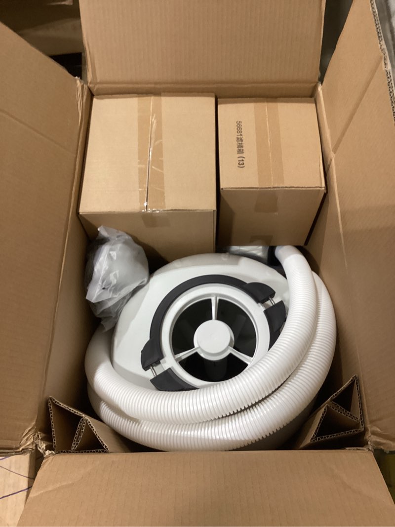 Condition photo showing As Is for intex 26651eg 3,000 gph above ground pool sand filter pump with automatic timer 3,000 gallons per hour