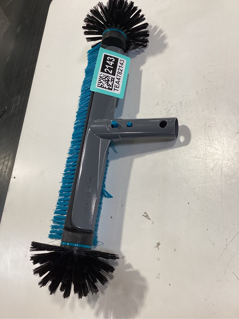 Condition photo showing Good Condition for project source 18-in plastic wall brush pool brush safe for concrete surfaces safe for vinyl surfaces safe for plaster surfaces