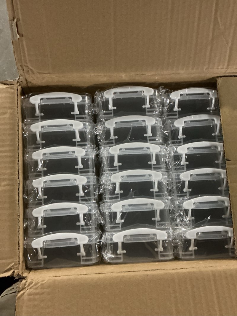 Condition photo showing Good Condition for Voittozege 24 Pcs Large Capacity Plastic Pencil Box, 8.5 x 4 x 1.6 Crayon Box with Snap Tight Lid, B