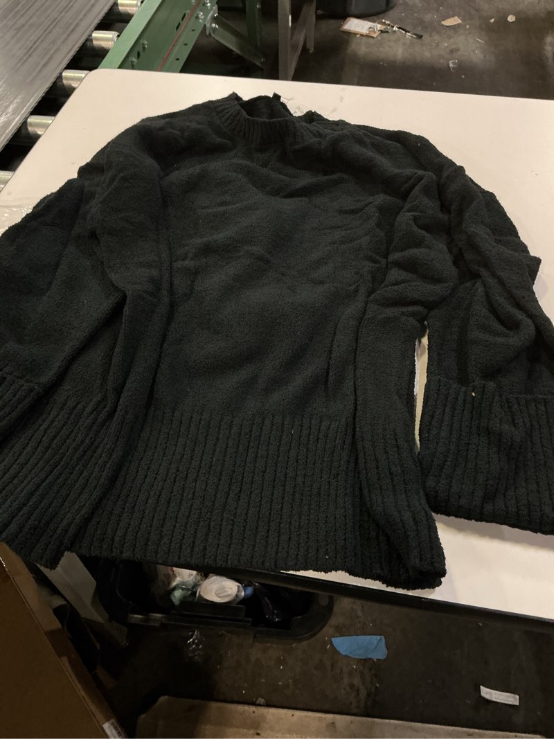 Condition photo showing Good Condition for ( SIZE L )ANRABESS Women's Oversized Sweaters 2025 Long Sleeve Fuzzy Knit Casual Chunky Pullover Sweater Fall Outfits Clothes