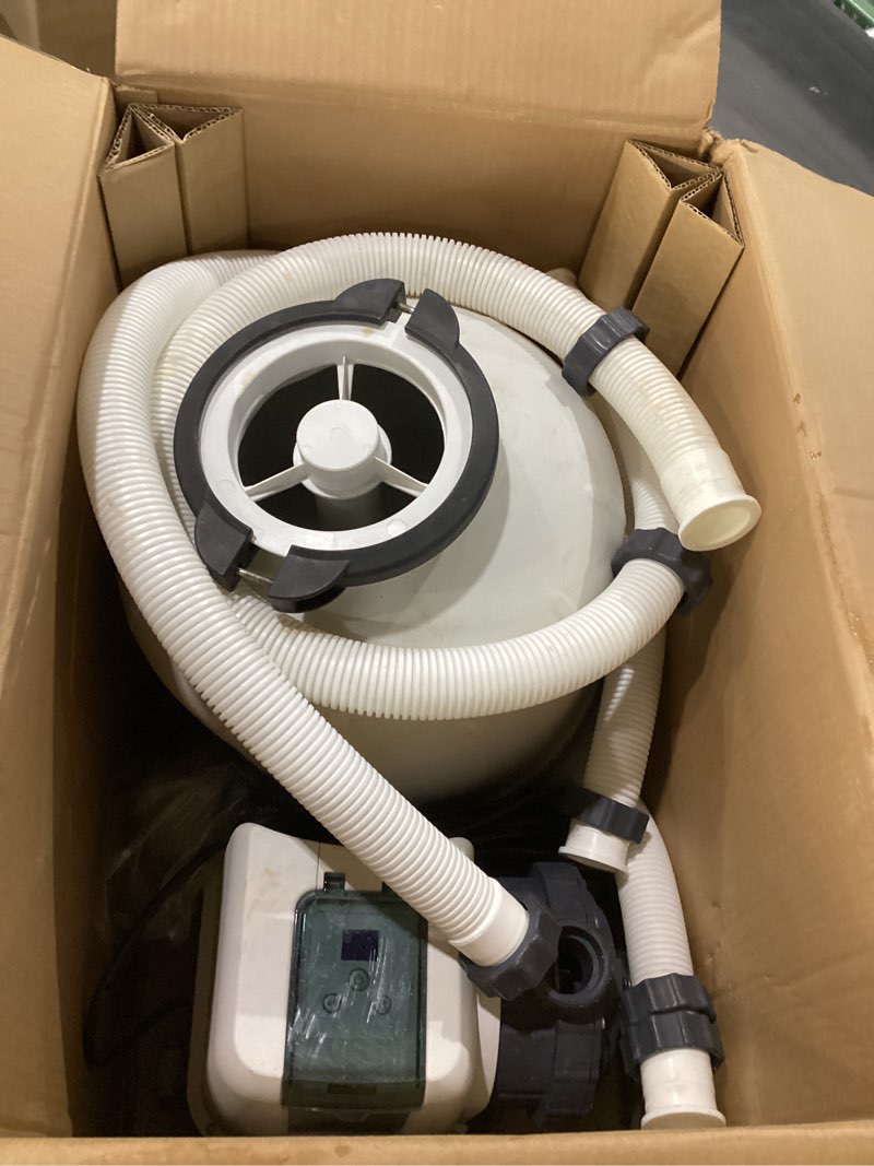 Condition photo showing Good Condition for intex 26651eg 3,000 gph above ground pool sand filter pump with automatic timer