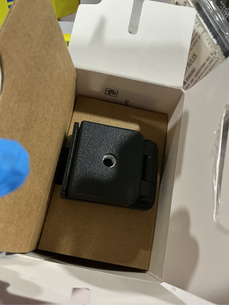 Condition photo showing As Is for onn. 1440p webcam with autofocus and built-in microphone, adjustable,black