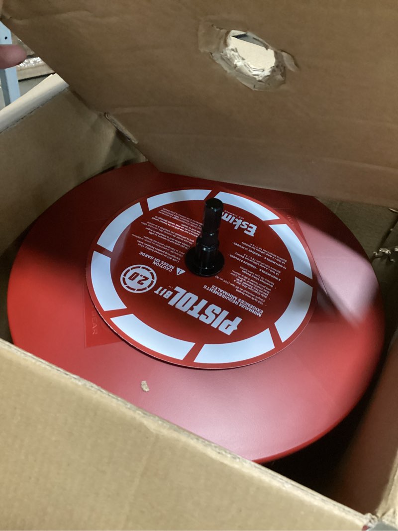 Condition photo showing New/Like New for eskimo pistol bit™ 2.0, drill-adaptive auger, 8-inch or 10-inch, centering point, turbo cutting system, bit-saving top plate 10 inch